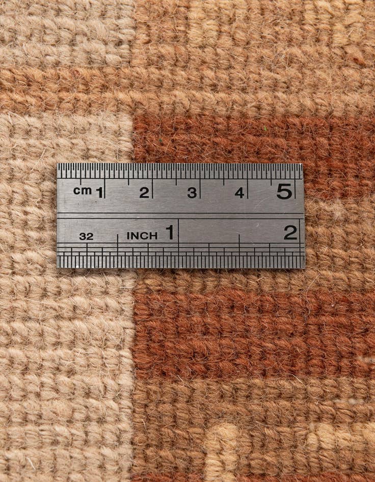 Detail image of  6' 8 x 8' 3  Hand Knotted Tibet Wool Rug