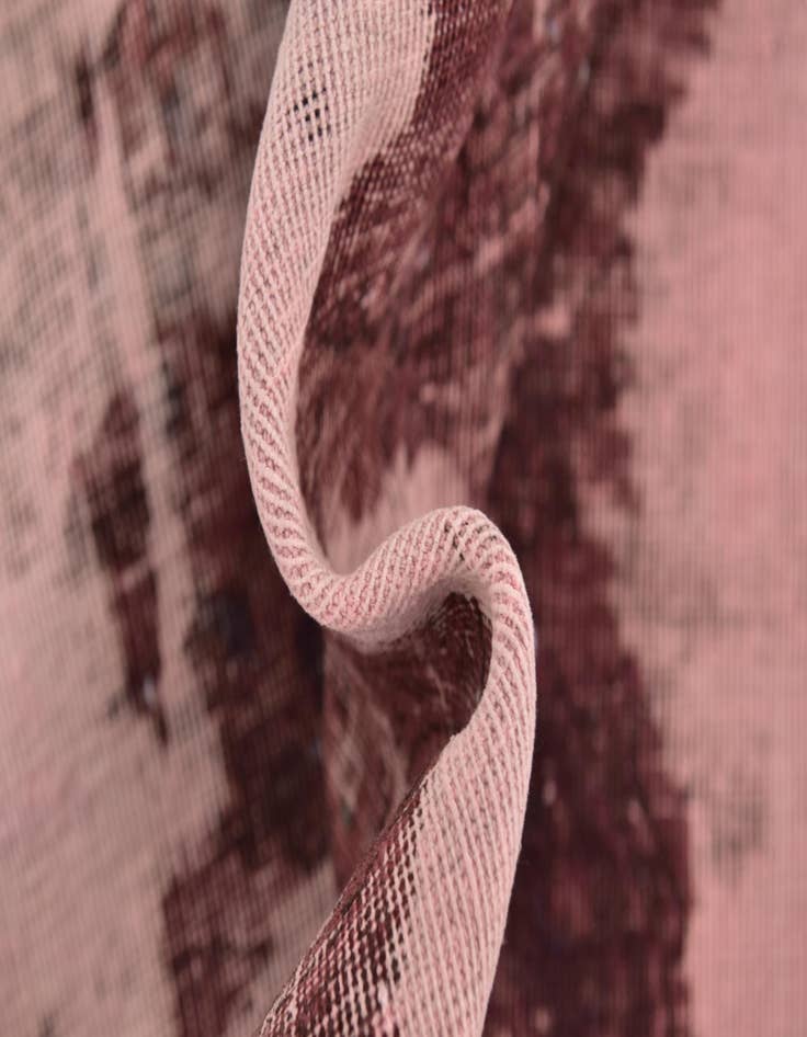 Detail image of  8' 10 x 11' 2  Hand Knotted Ultra Vintage Persian Wool Rug