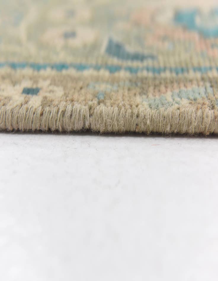 Detail image of  9' 1 x 13'  Hand Knotted Ultra Vintage Persian Wool Rug