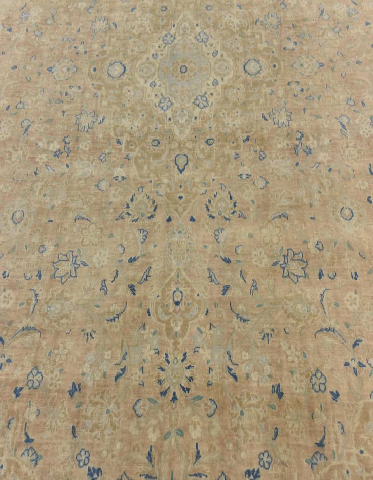 Detail image of  9' 8 x 13' 2  Hand Knotted Ultra Vintage Persian Wool Rug