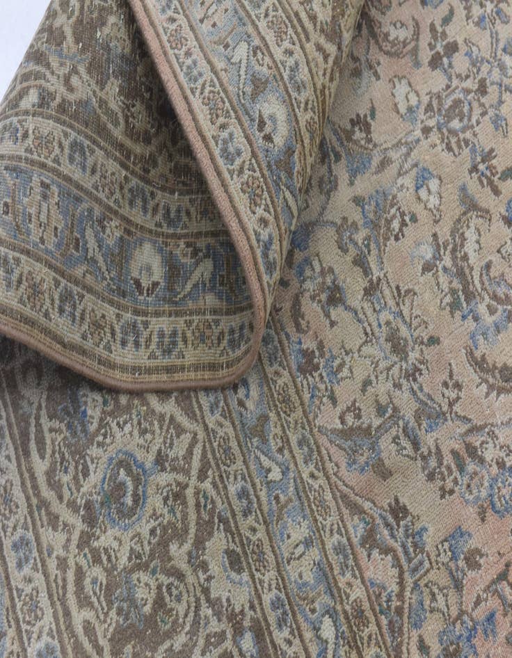 Detail image of  9' 8 x 12' 1  Hand Knotted Ultra Vintage Persian Wool Rug