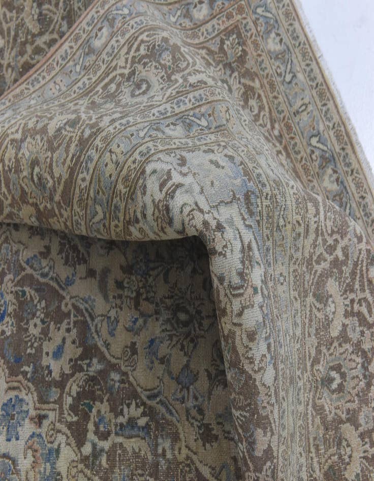 Detail image of  9' 8 x 12' 1  Hand Knotted Ultra Vintage Persian Wool Rug