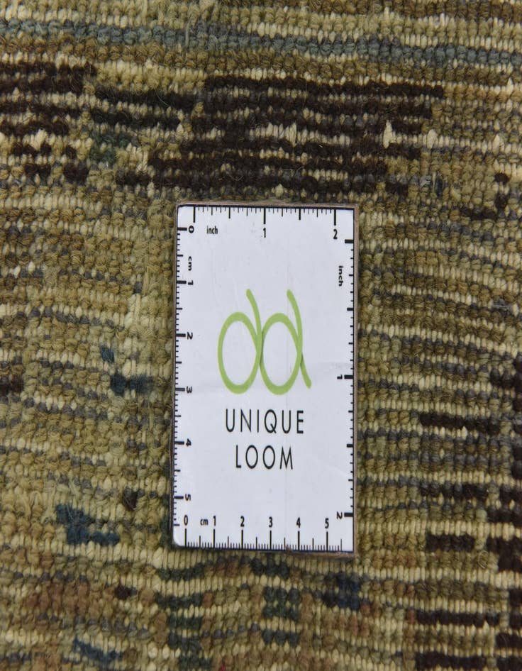 Detail image of  9' x 11' 9  Hand Knotted Ultra Vintage Persian Wool Rug