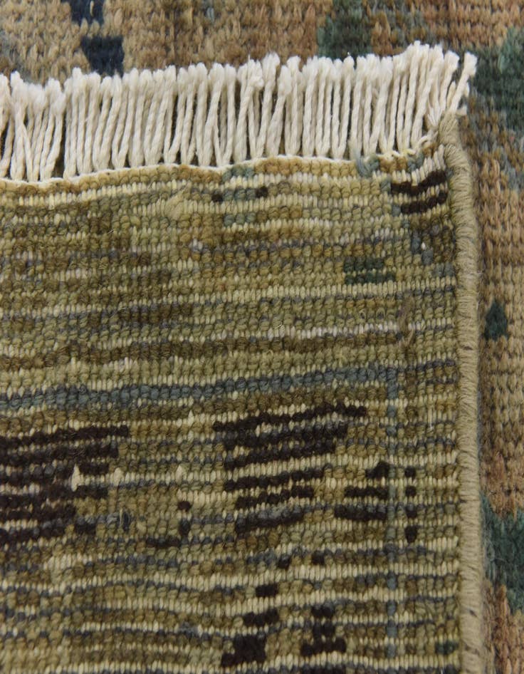 Detail image of  9' x 11' 9  Hand Knotted Ultra Vintage Persian Wool Rug