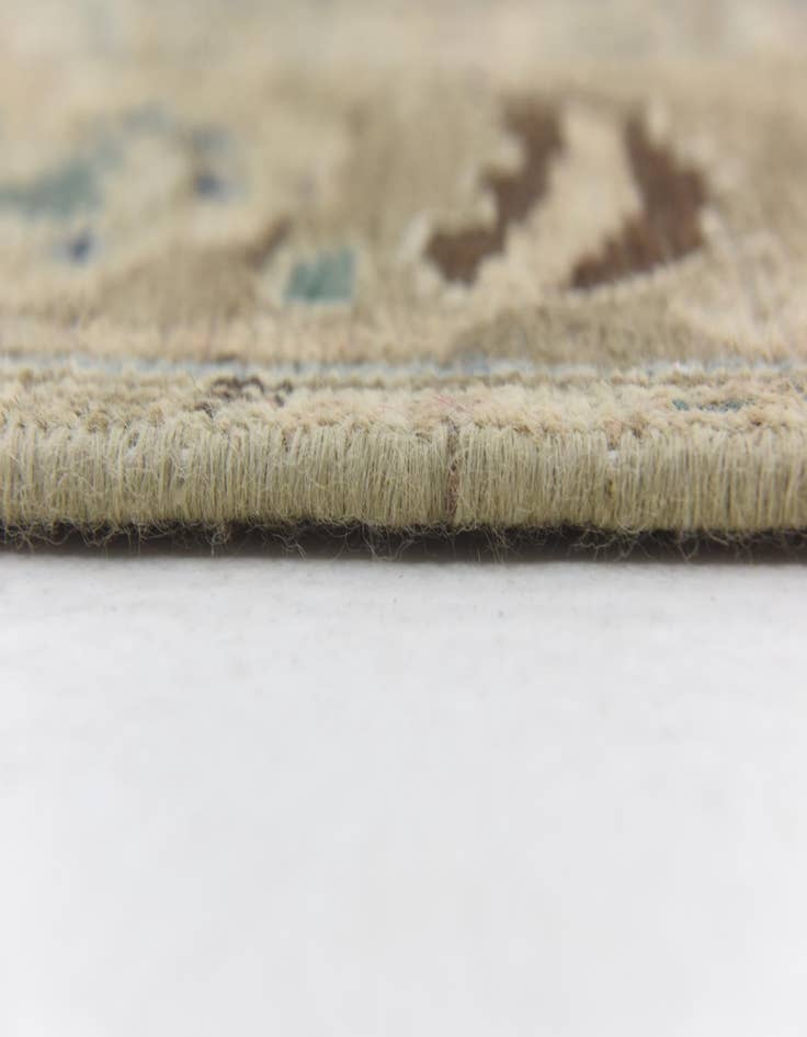 Detail image of  9' x 11' 9  Hand Knotted Ultra Vintage Persian Wool Rug