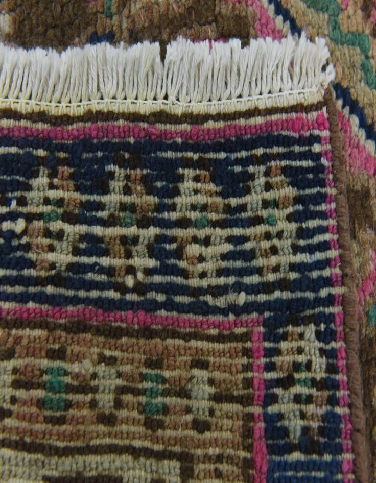 Detail image of  8' 2 x 11' 5  Hand Knotted Ultra Vintage Persian Wool Rug