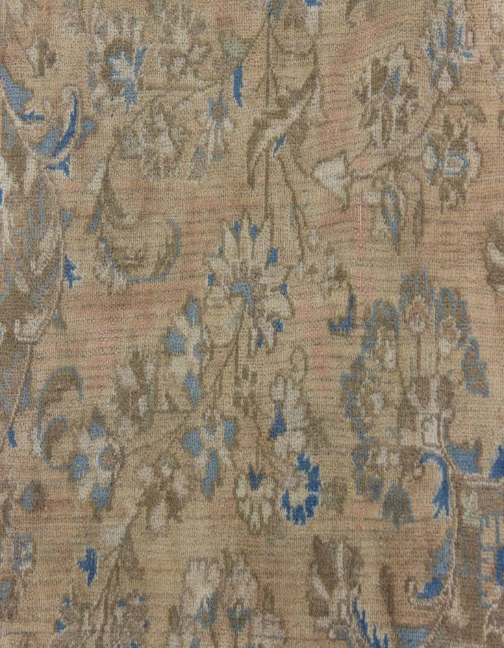 Detail image of  8' 10 x 11' 5  Hand Knotted Ultra Vintage Persian Wool Rug