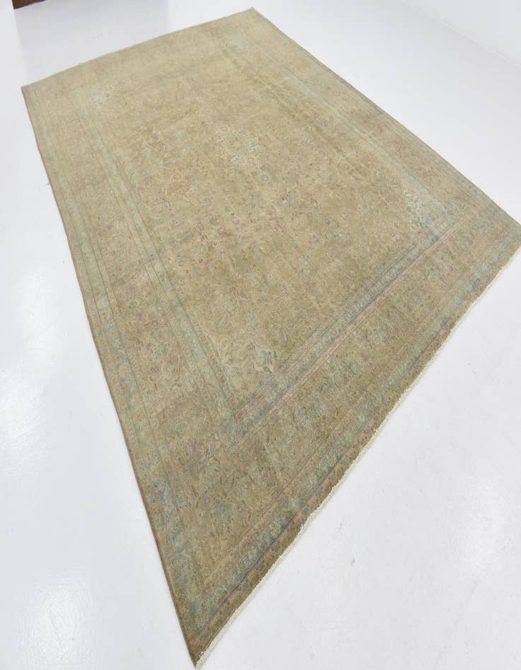 Detail image of  9' 7 x 12' 6  Hand Knotted Ultra Vintage Persian Wool Rug