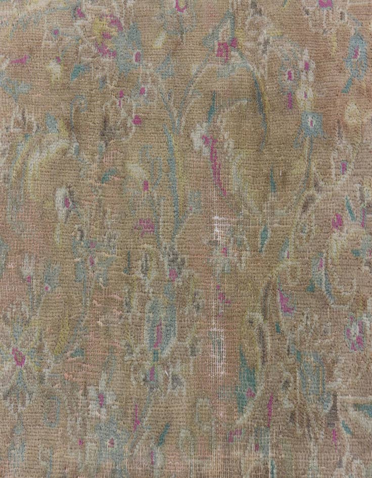 Detail image of  9' 7 x 12' 6  Hand Knotted Ultra Vintage Persian Wool Rug