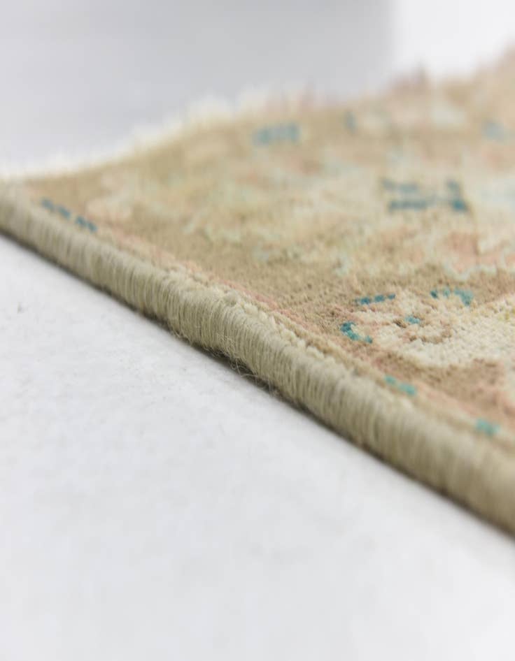 Detail image of  8' 9 x 12' 3  Hand Knotted Ultra Vintage Persian Wool Rug