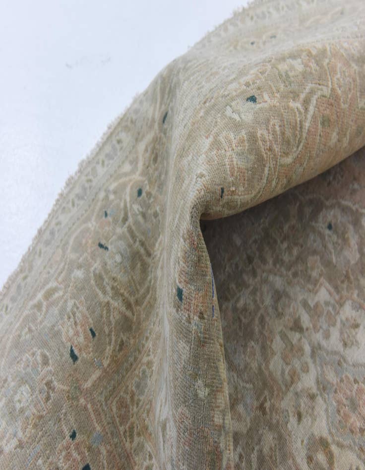 Detail image of  6' 2 x 9' 9  Hand Knotted Ultra Vintage Persian Wool Rug