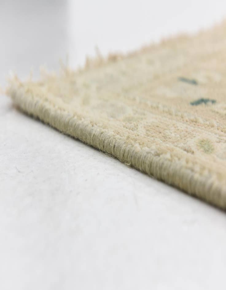 Detail image of  6' 2 x 9' 9  Hand Knotted Ultra Vintage Persian Wool Rug