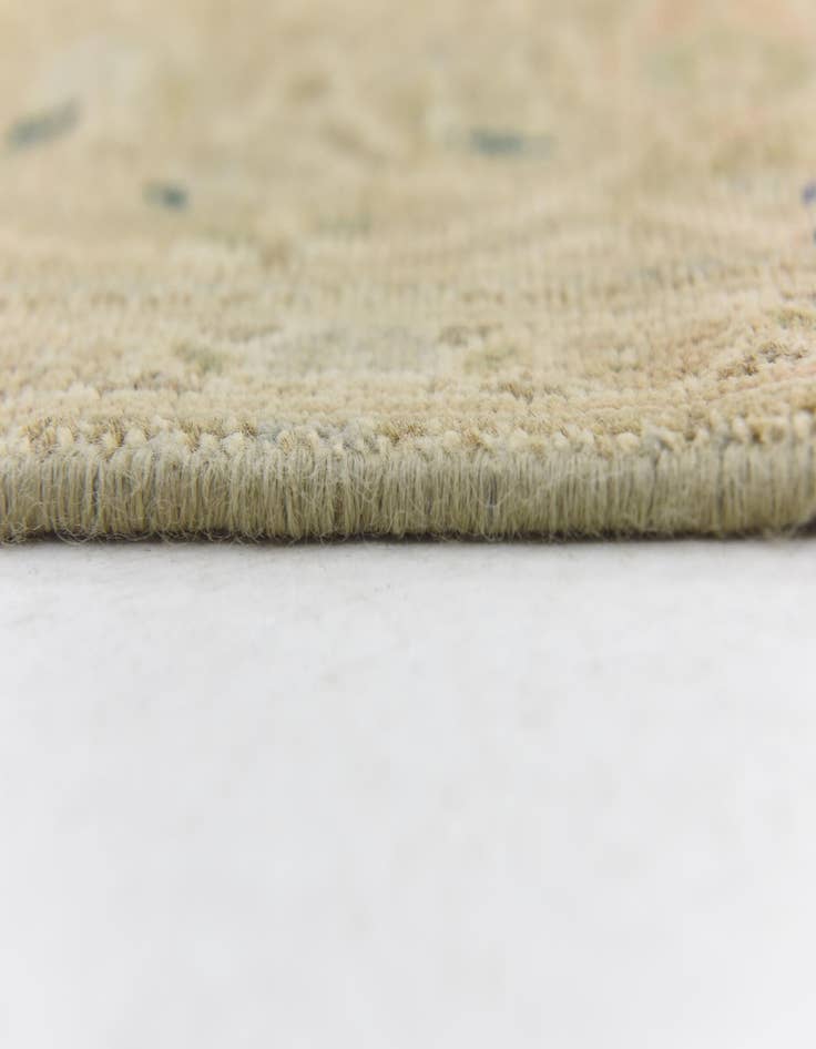 Detail image of  6' 2 x 9' 9  Hand Knotted Ultra Vintage Persian Wool Rug