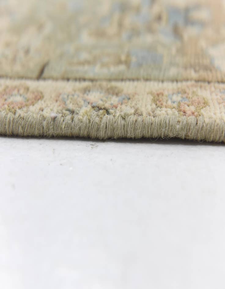 Detail image of  9' 3 x 13'  Hand Knotted Ultra Vintage Persian Wool Rug