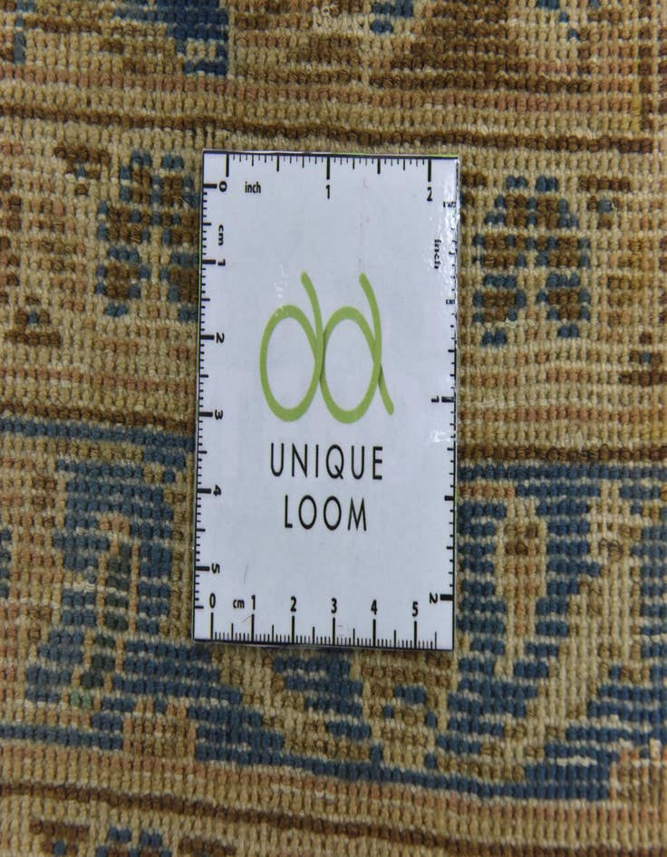 Detail image of  9' 7 x 13'  Hand Knotted Ultra Vintage Persian Wool Rug