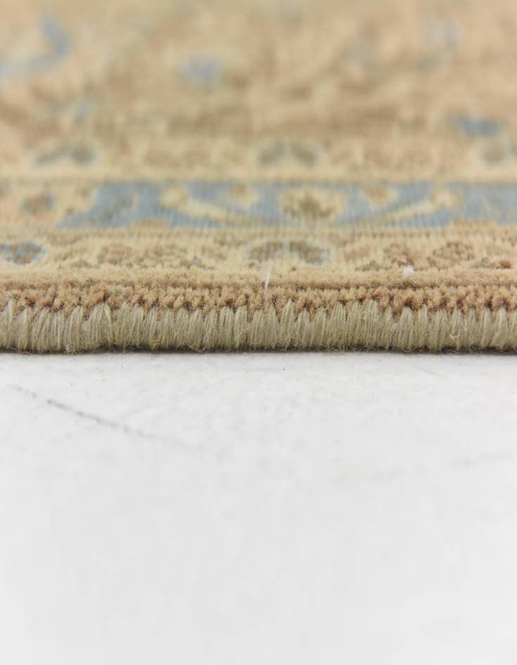Detail image of  9' 7 x 13'  Hand Knotted Ultra Vintage Persian Wool Rug