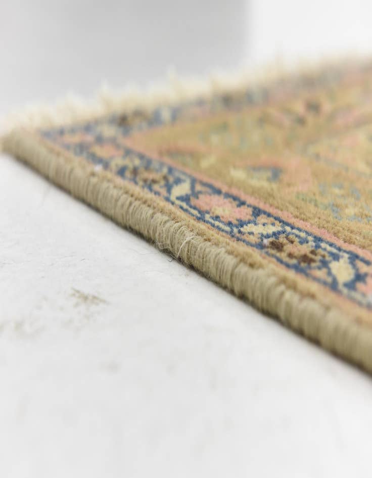 Detail image of  9' 6 x 12' 5  Hand Knotted Ultra Vintage Persian Wool Rug