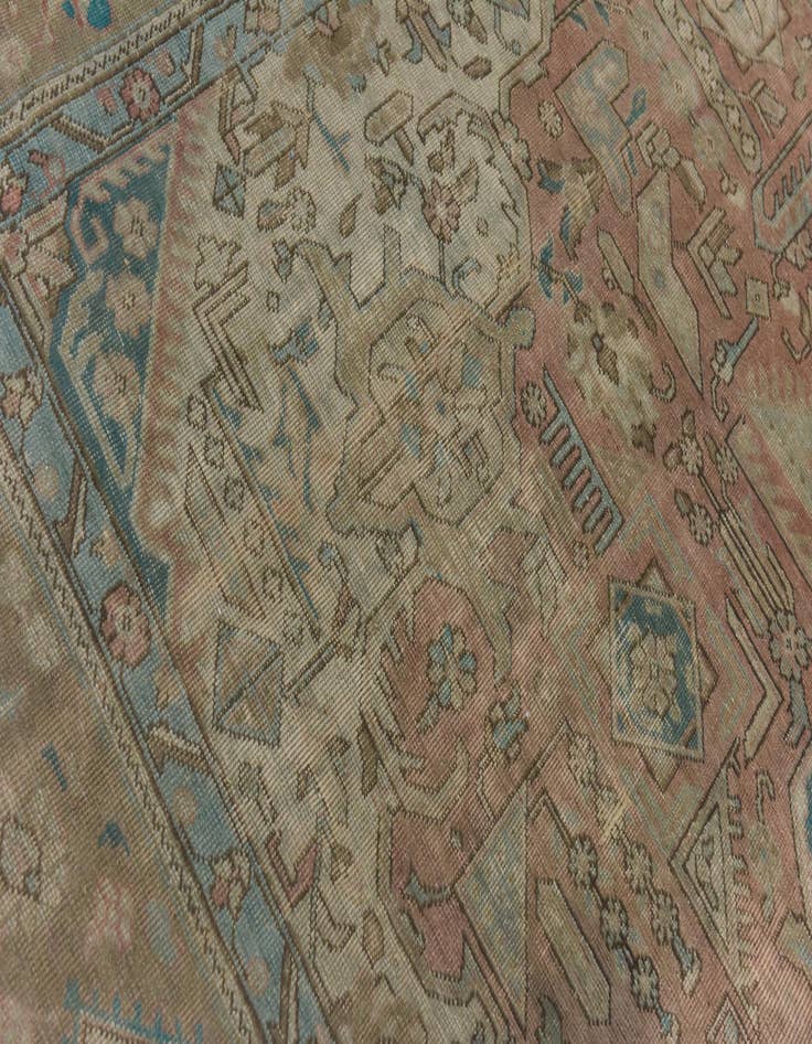 Detail image of  9' 2 x 12' 6  Hand Knotted Ultra Vintage Persian Wool Rug