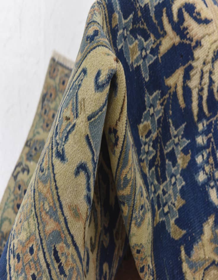 Detail image of  9' x 12' 5  Hand Knotted Ultra Vintage Persian Wool Rug