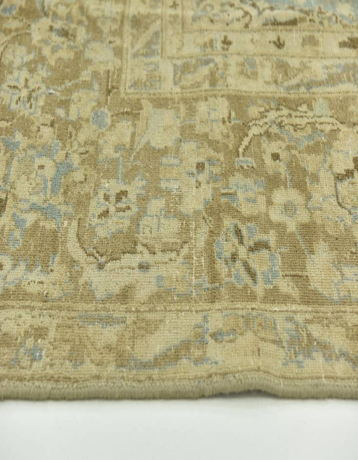 Detail image of  9' 1 x 13' 7  Hand Knotted Ultra Vintage Persian Wool Rug