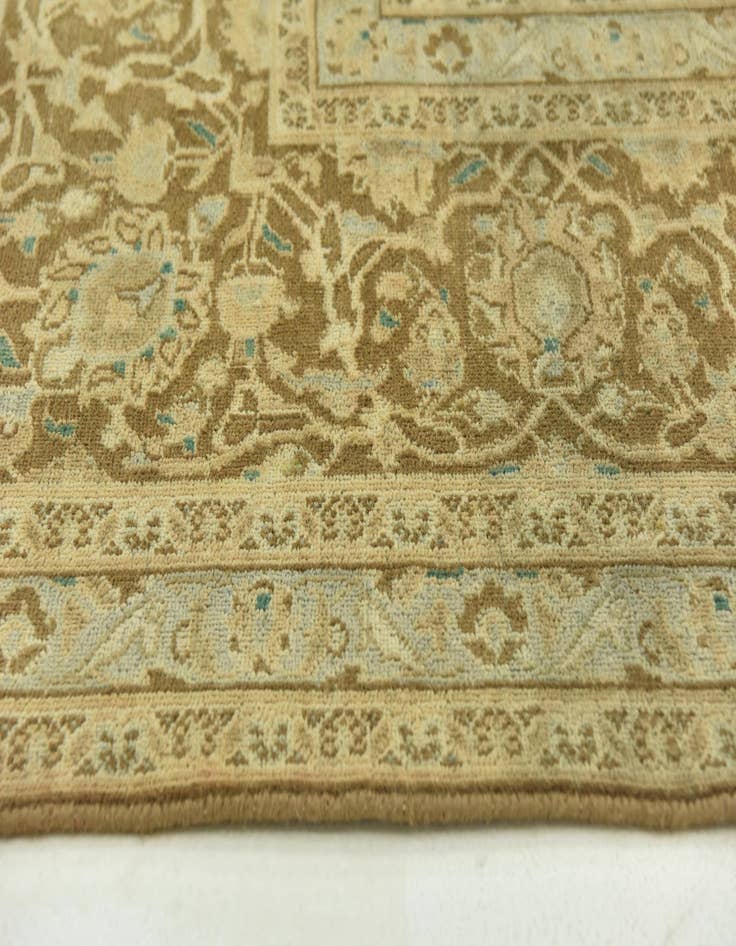 Detail image of  9' 8 x 12' 7  Hand Knotted Ultra Vintage Persian Wool Rug
