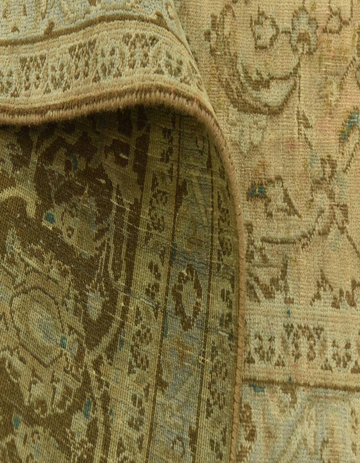 Detail image of  9' 8 x 12' 7  Hand Knotted Ultra Vintage Persian Wool Rug