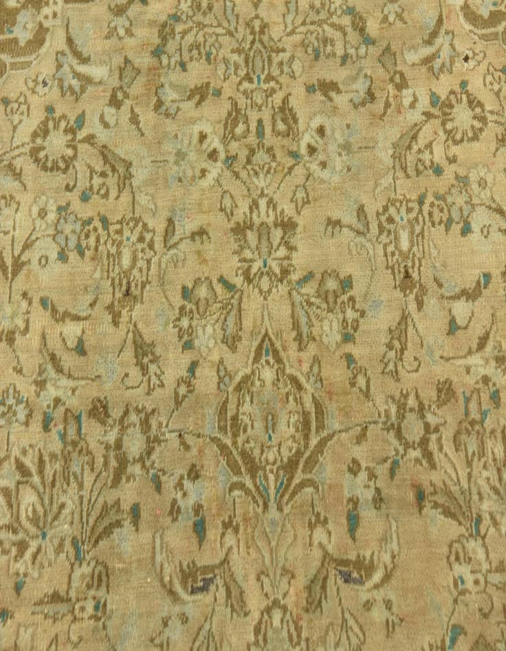 Detail image of  9' 8 x 12' 7  Hand Knotted Ultra Vintage Persian Wool Rug