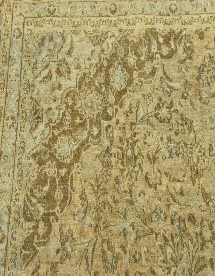 Detail image of  9' 8 x 12' 7  Hand Knotted Ultra Vintage Persian Wool Rug