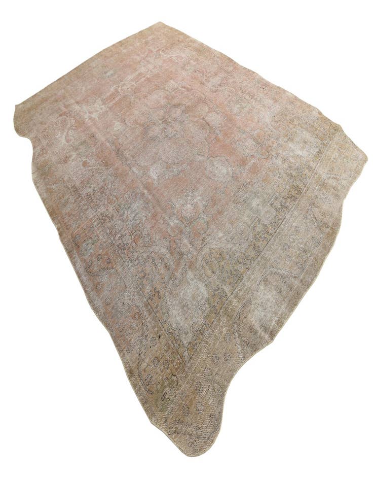 Detail image of  9' 4 x 12' 9  Hand Knotted Ultra Vintage Persian Wool Rug