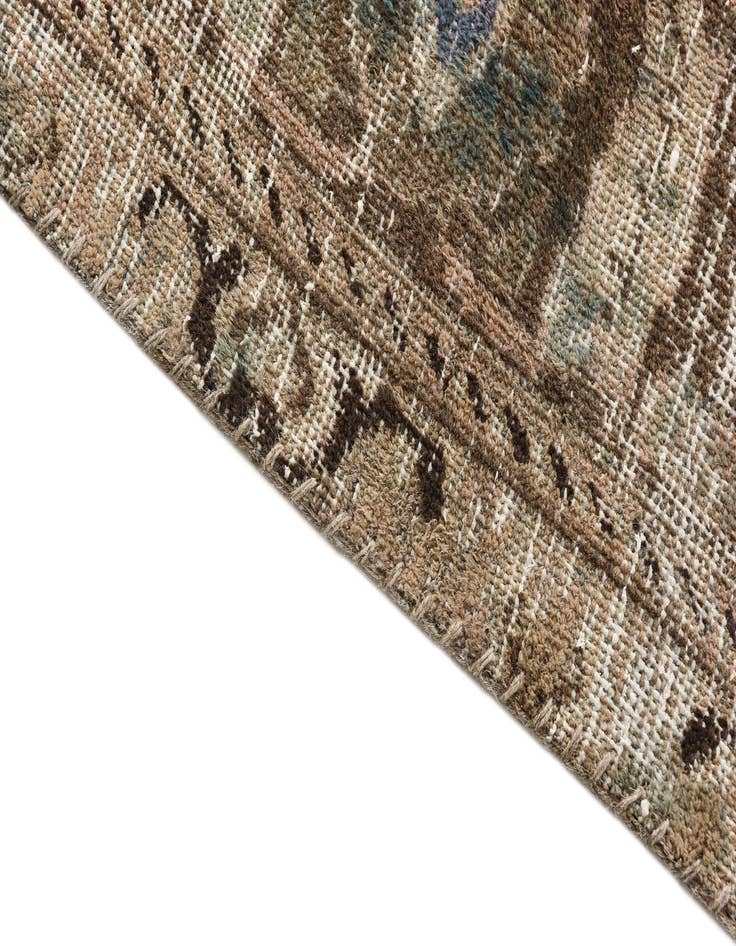 Detail image of  9' 10 x 12' 10  Hand Knotted Ultra Vintage Persian Wool Rug