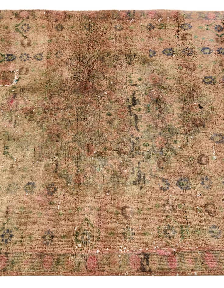 Detail image of  3' 1 x 4' 9  Hand Knotted Ultra Vintage Persian Wool Rug