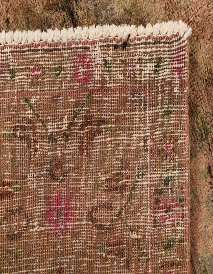 Detail image of  3' 1 x 4' 9  Hand Knotted Ultra Vintage Persian Wool Rug