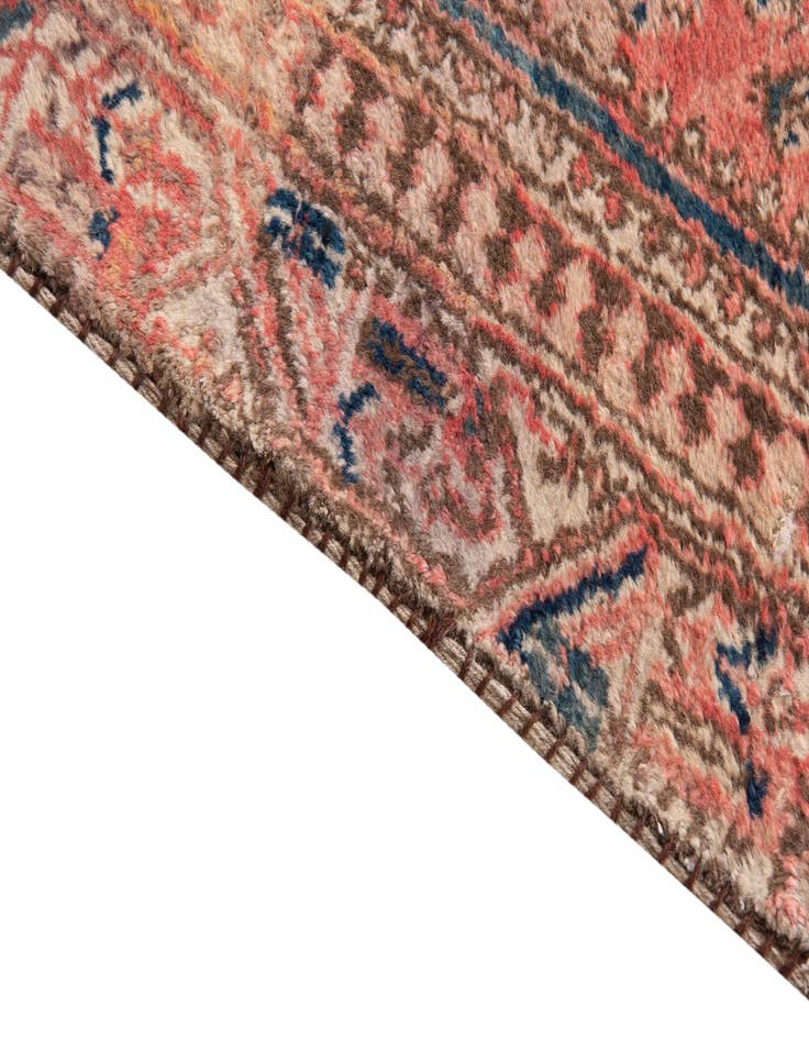Detail image of  3' 10 x 6' 5  Hand Knotted Ultra Vintage Persian Wool Rug