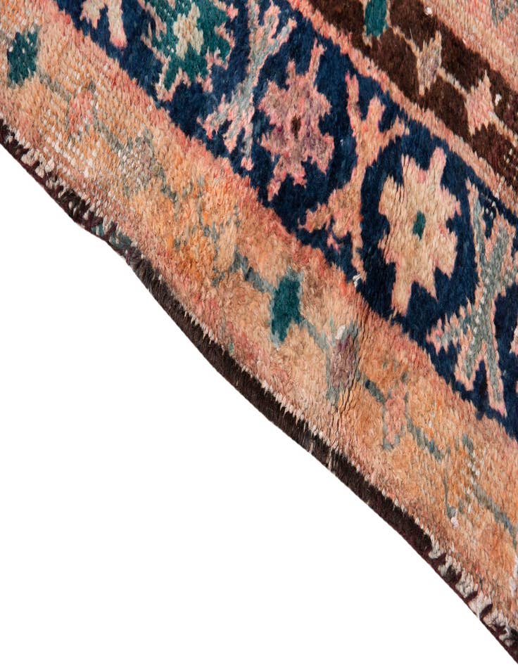 Detail image of  4' 4 x 6' 8  Hand Knotted Ultra Vintage Persian Wool Rug