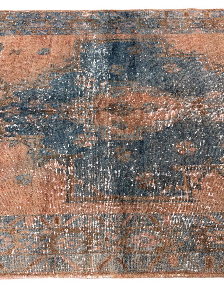 Detail image of  5' x 7' 3  Hand Knotted Ultra Vintage Persian Wool Rug