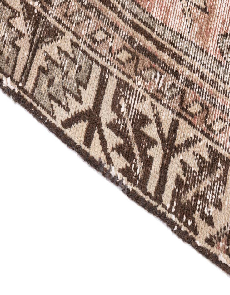 Detail image of  3' 10 x 6' 4  Hand Knotted Ultra Vintage Persian Wool Rug