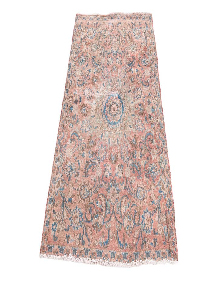 Detail image of  3' x 4' 10  Hand Knotted Ultra Vintage Persian Wool Rug