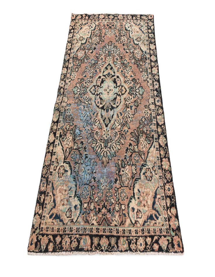 Detail image of  4' x 6' 3  Hand Knotted Ultra Vintage Persian Wool Rug