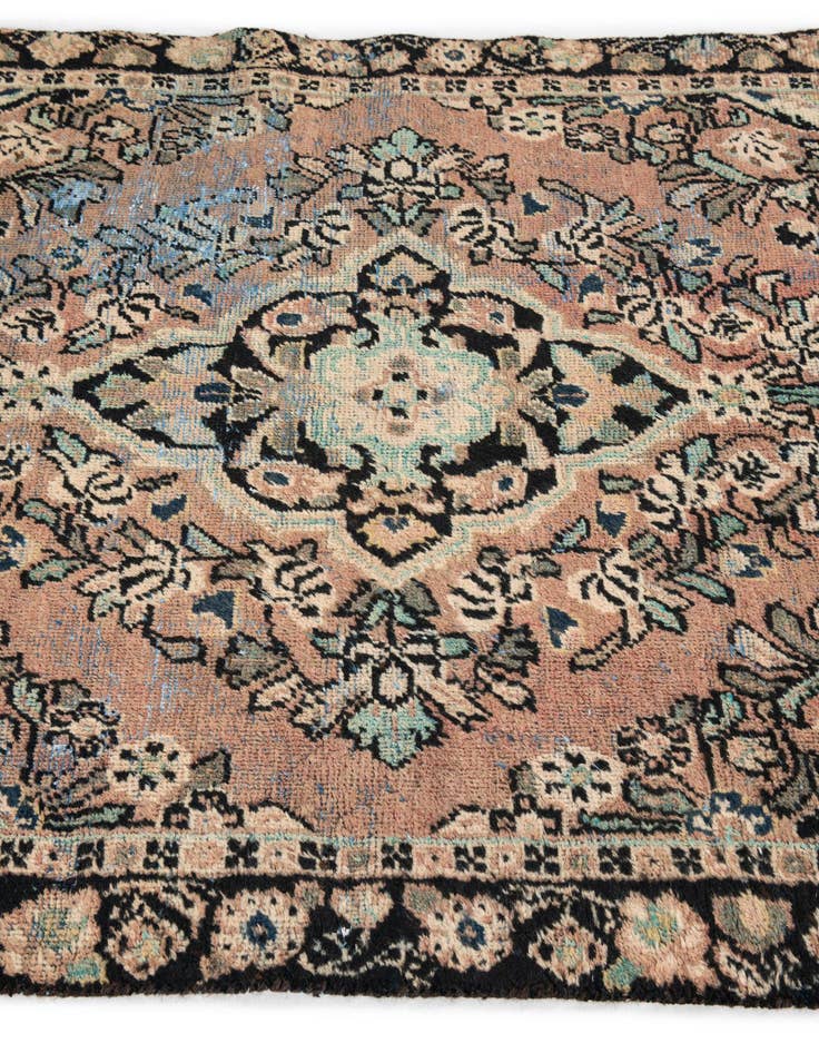 Detail image of  4' x 6' 3  Hand Knotted Ultra Vintage Persian Wool Rug