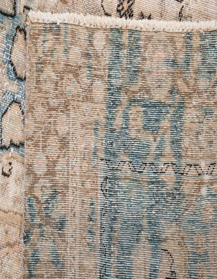 Detail image of  5' 5 x 8' 8  Hand Knotted Ultra Vintage Persian Wool Rug