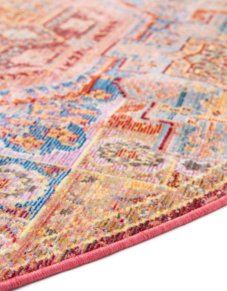 Detail image of  5' 3 x 5' 3 Alexis Round Rug