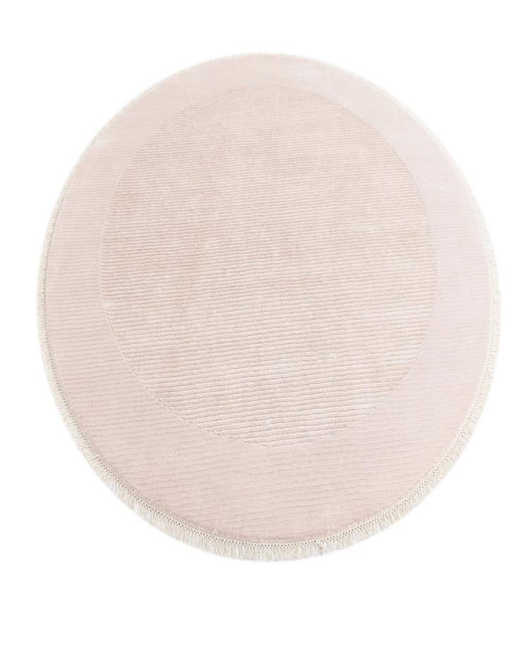 Detail image of  6' 6 x 6' 6  Hand Knotted Darya Wool Round Rug