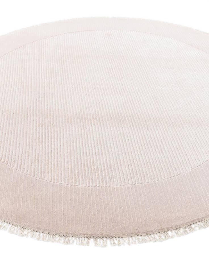 Detail image of  6' 6 x 6' 6  Hand Knotted Darya Wool Round Rug