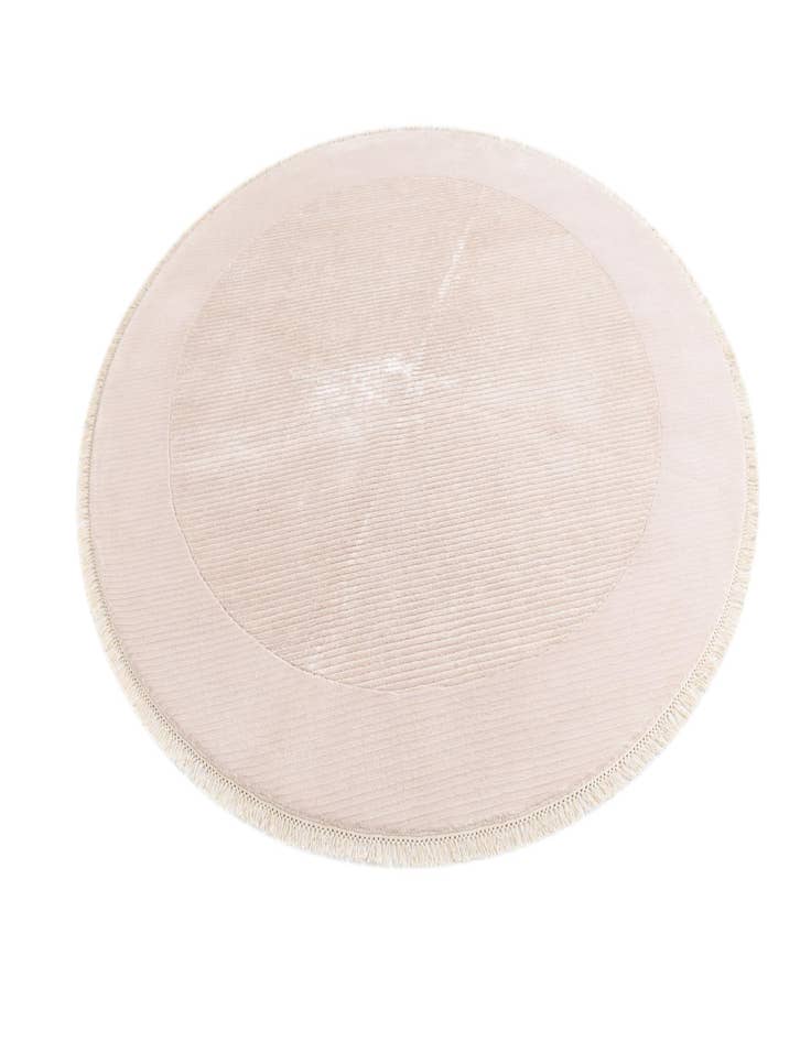 Detail image of  6' 6 x 6' 6  Hand Knotted Darya Wool Round Rug