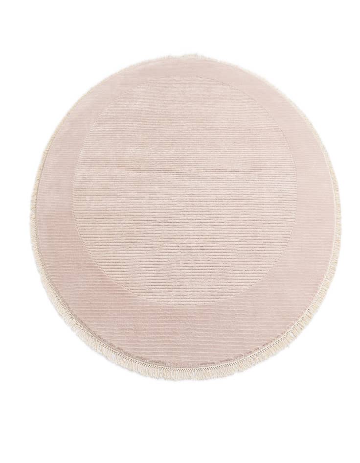 Detail image of  6' 6 x 6' 6  Hand Knotted Darya Wool Round Rug