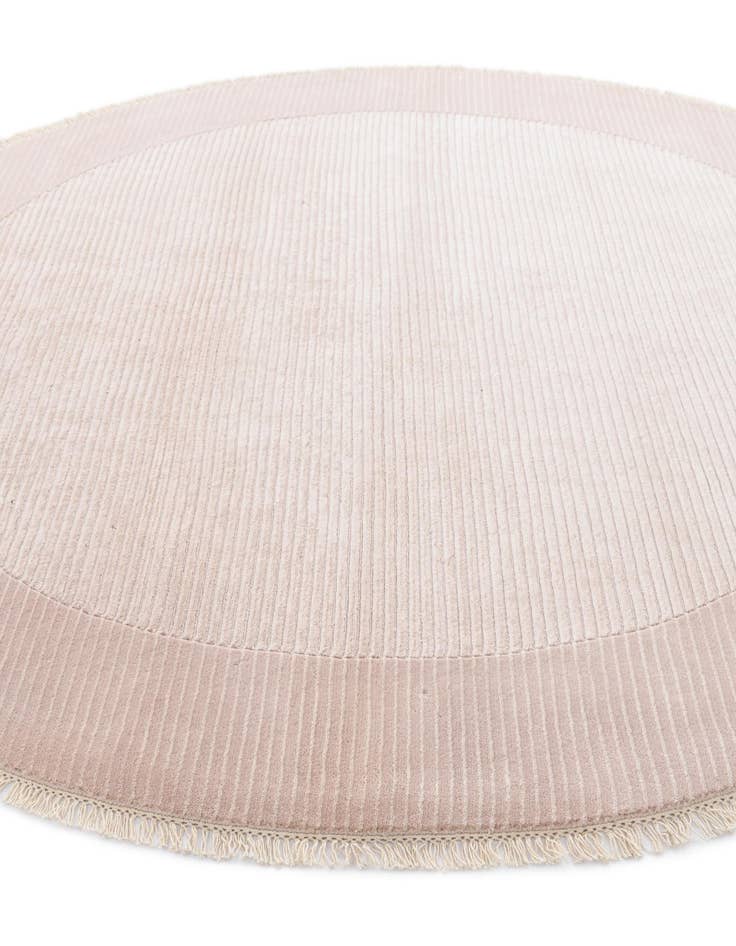 Detail image of  6' 6 x 6' 6  Hand Knotted Darya Wool Round Rug