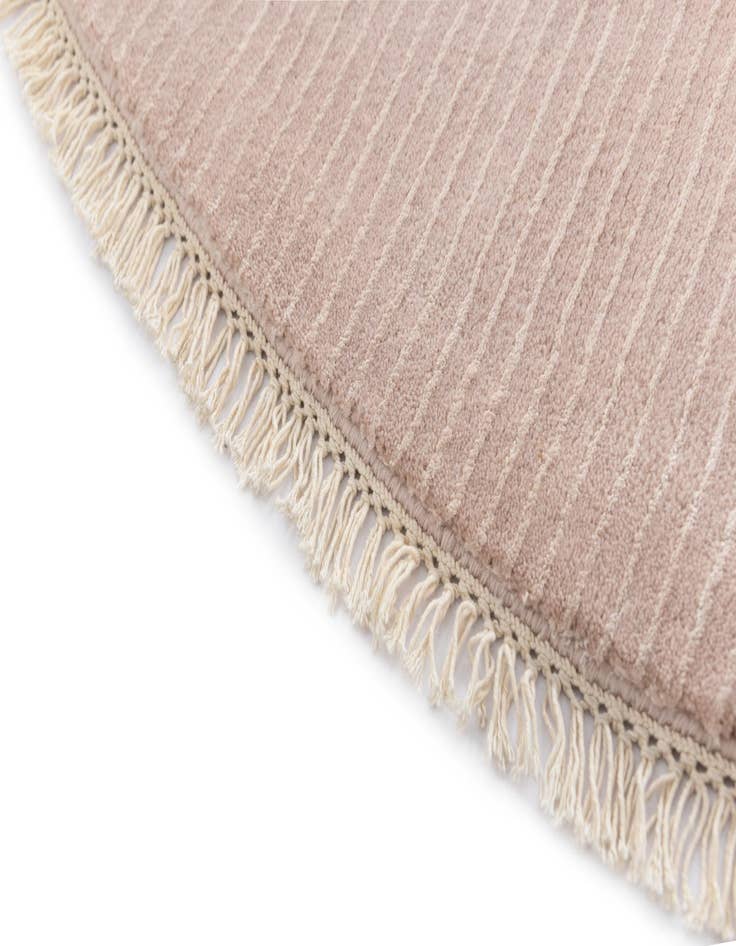 Detail image of  6' 6 x 6' 6  Hand Knotted Darya Wool Round Rug