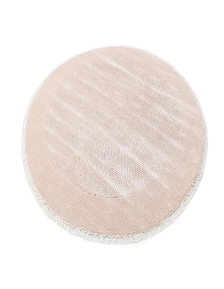 Detail image of  6' 7 x 6' 7  Hand Knotted Darya Wool Round Rug