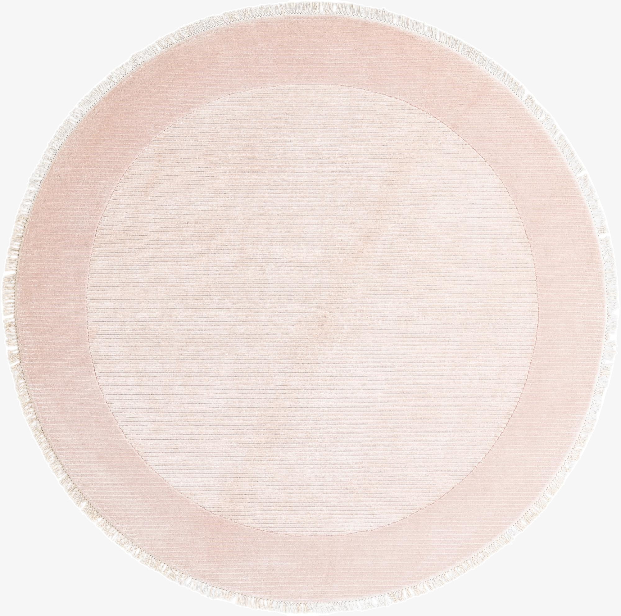  6' 8 x 6' 8  Hand Knotted Darya Wool Round Rug