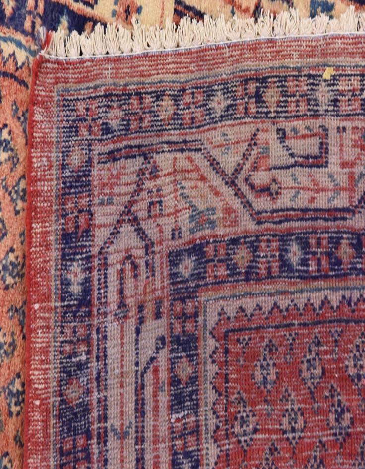 Detail image of  3' 7 x 10' 5  Hand Knotted Botemir Persian Wool Runner Rug